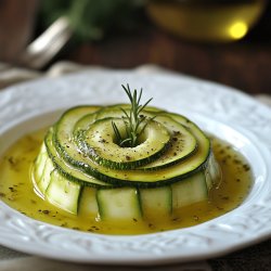 Flan de courgettes léger