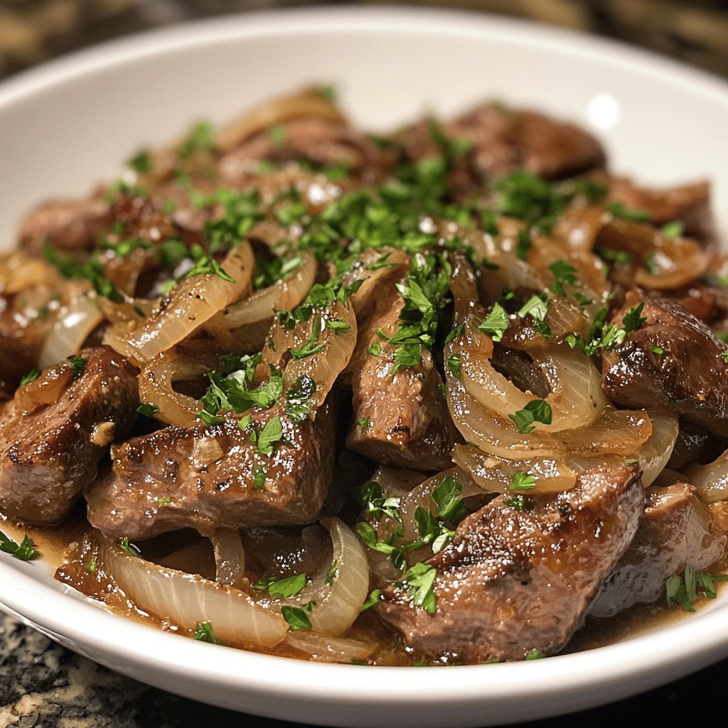 Classic Liver and Onions