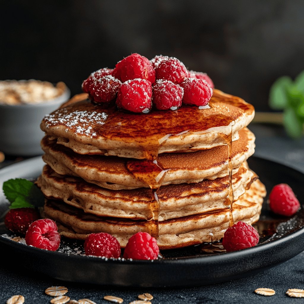 Delicious Oatmeal Pancakes