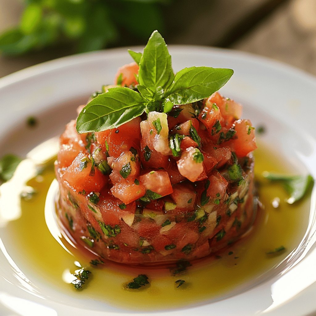 Tartare de tomates