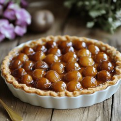 Tarte amandine aux mirabelles