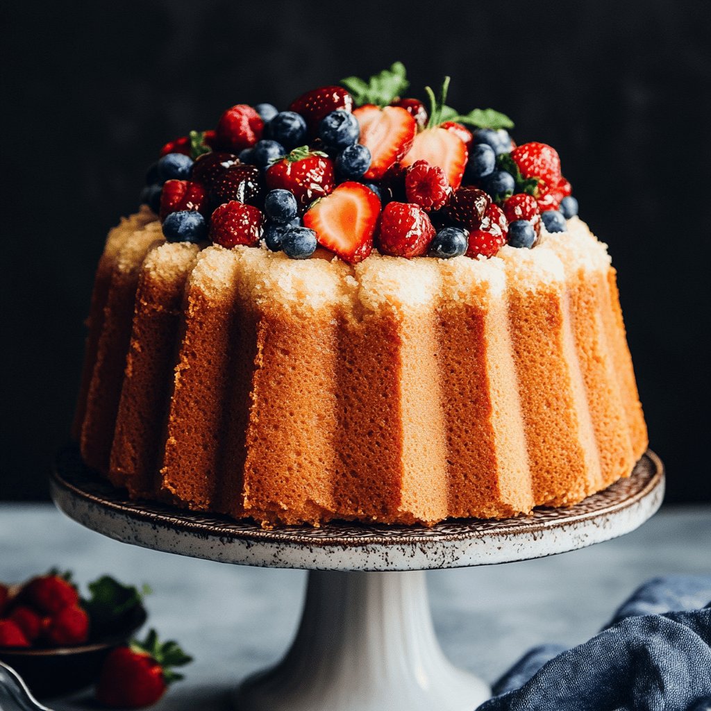 Classic Sour Cream Pound Cake