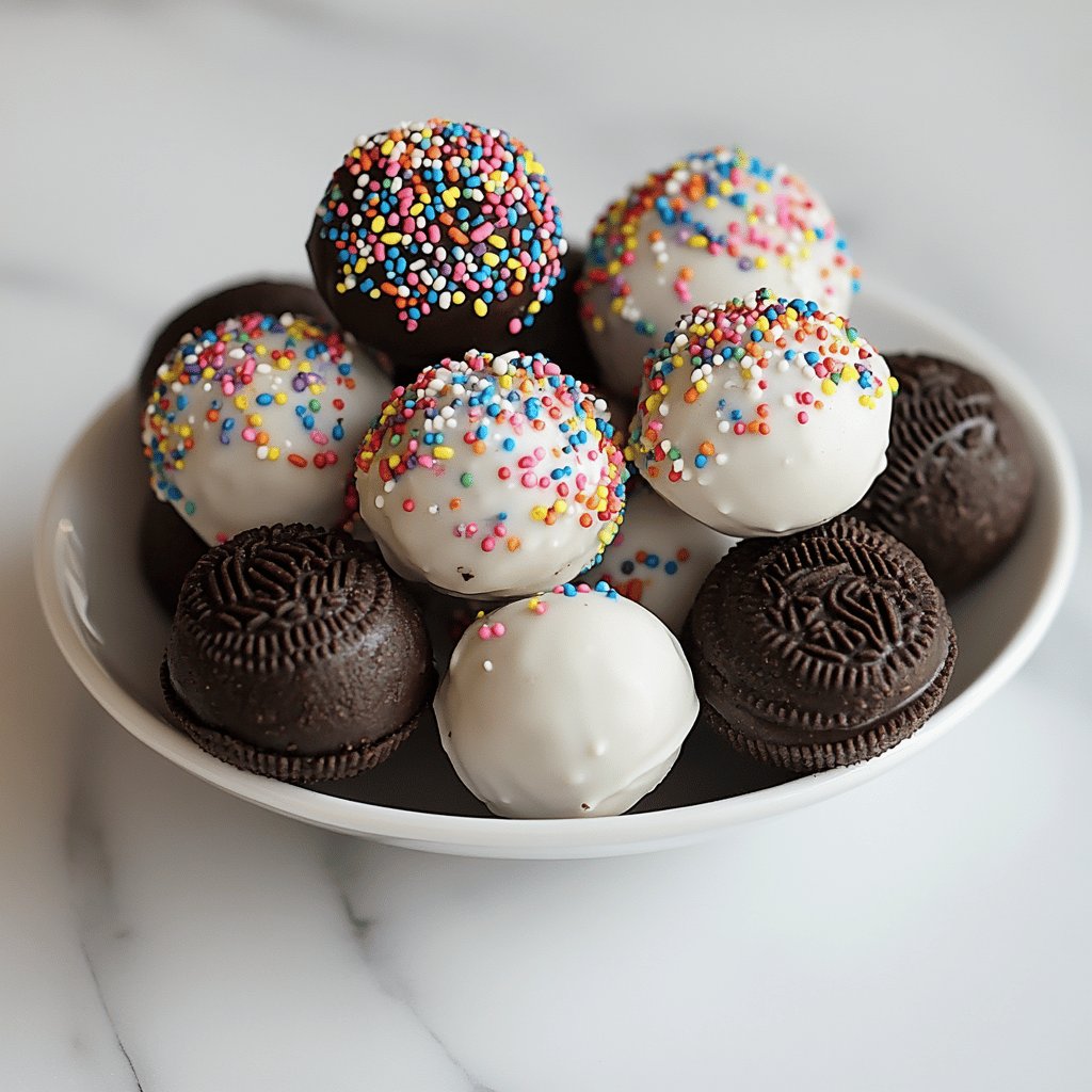 Simple Oreo Truffles