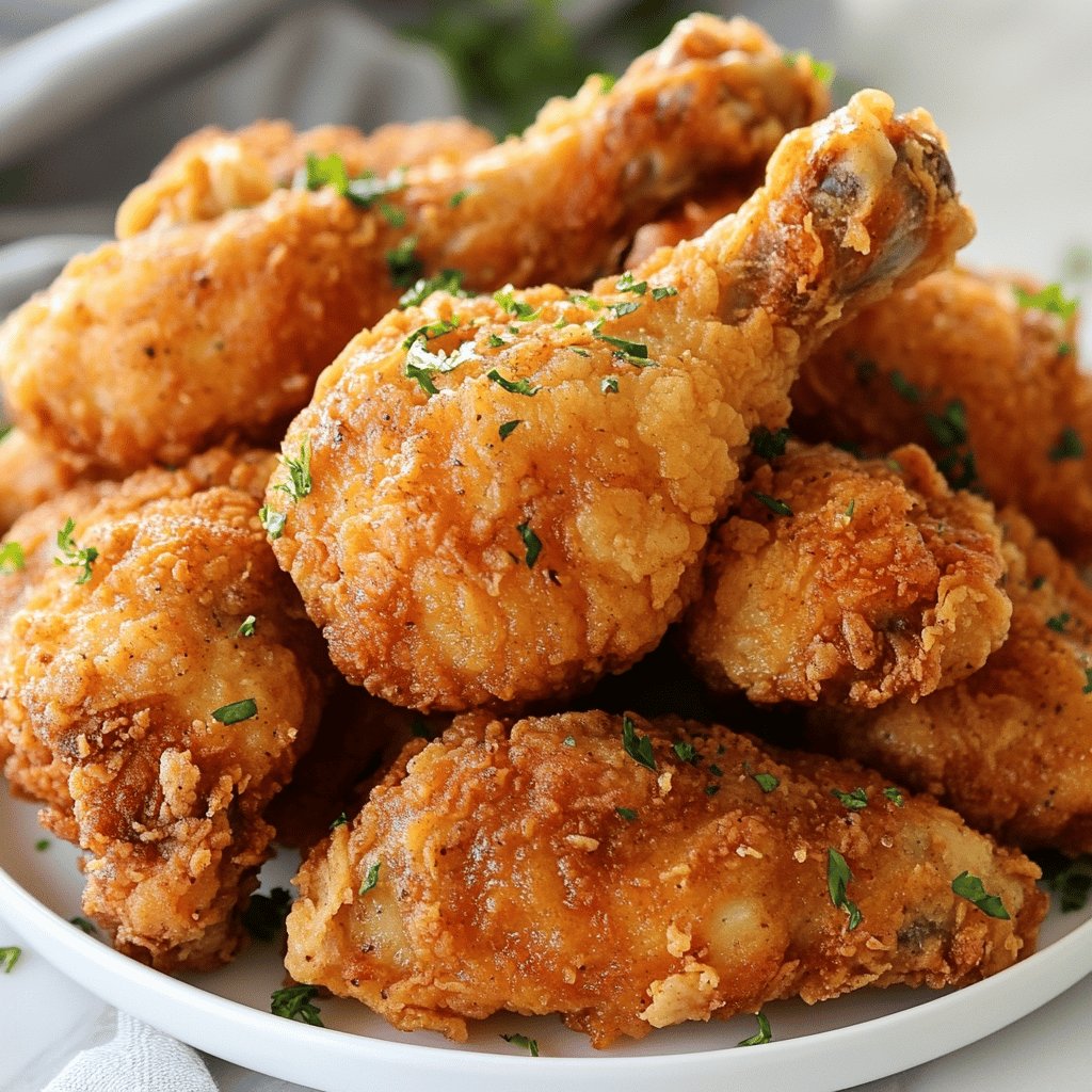 Garlic Chicken Fried Chicken