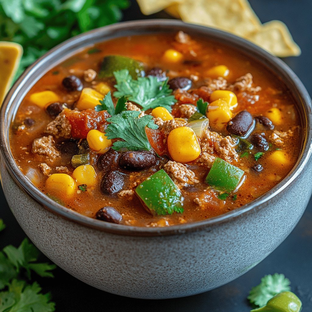 Hearty Mexican Soup