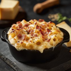 Gratin de Macaroni Jambon-Fromage