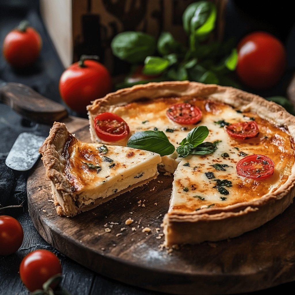 Quiche au fromage maison