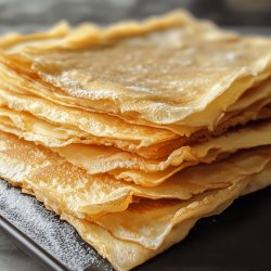 Pâte à crêpes maison