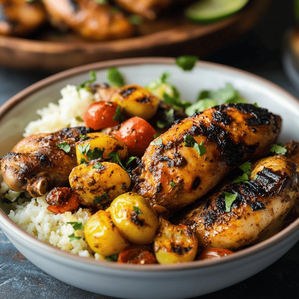 Poulet boucané de Guadeloupe