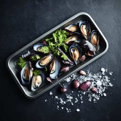 Moules à la plancha