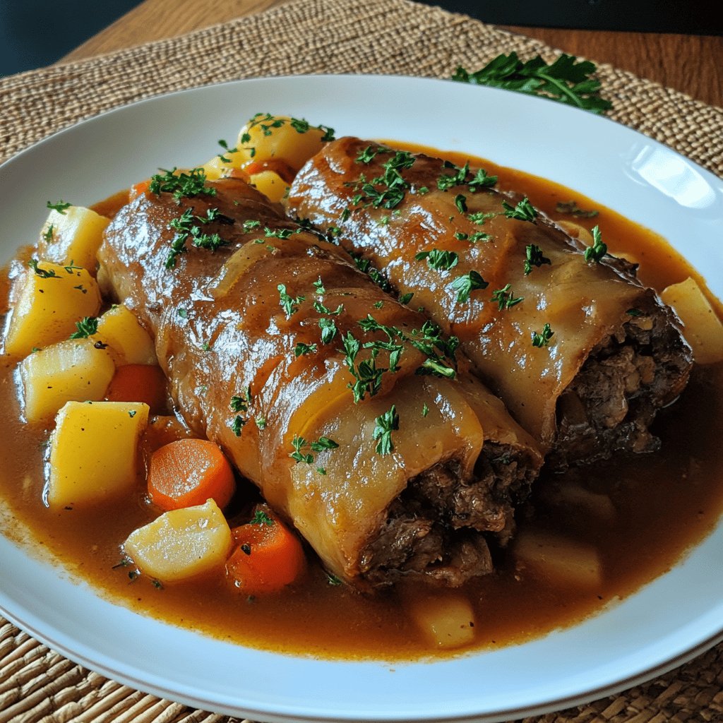 Classic German Beef Rouladen