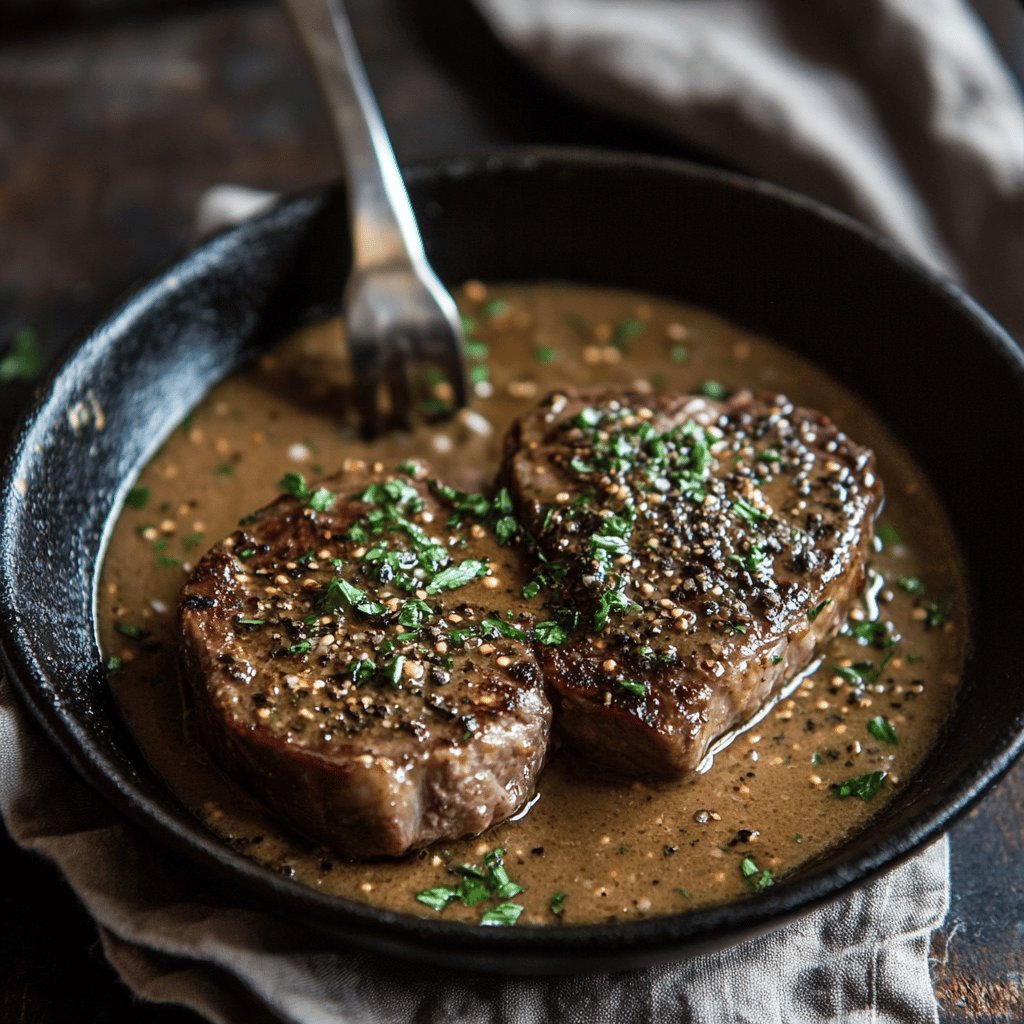 Classic Steak au Poivre