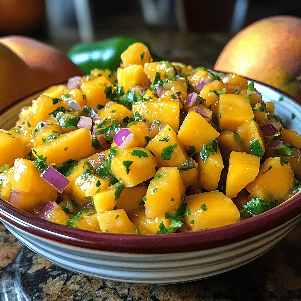 Fresh Mango Salsa