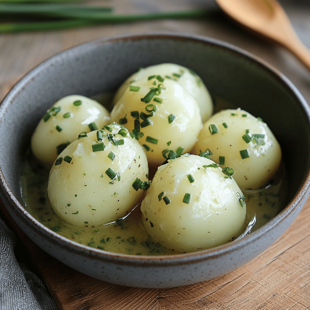 Chive Boiled Potatoes