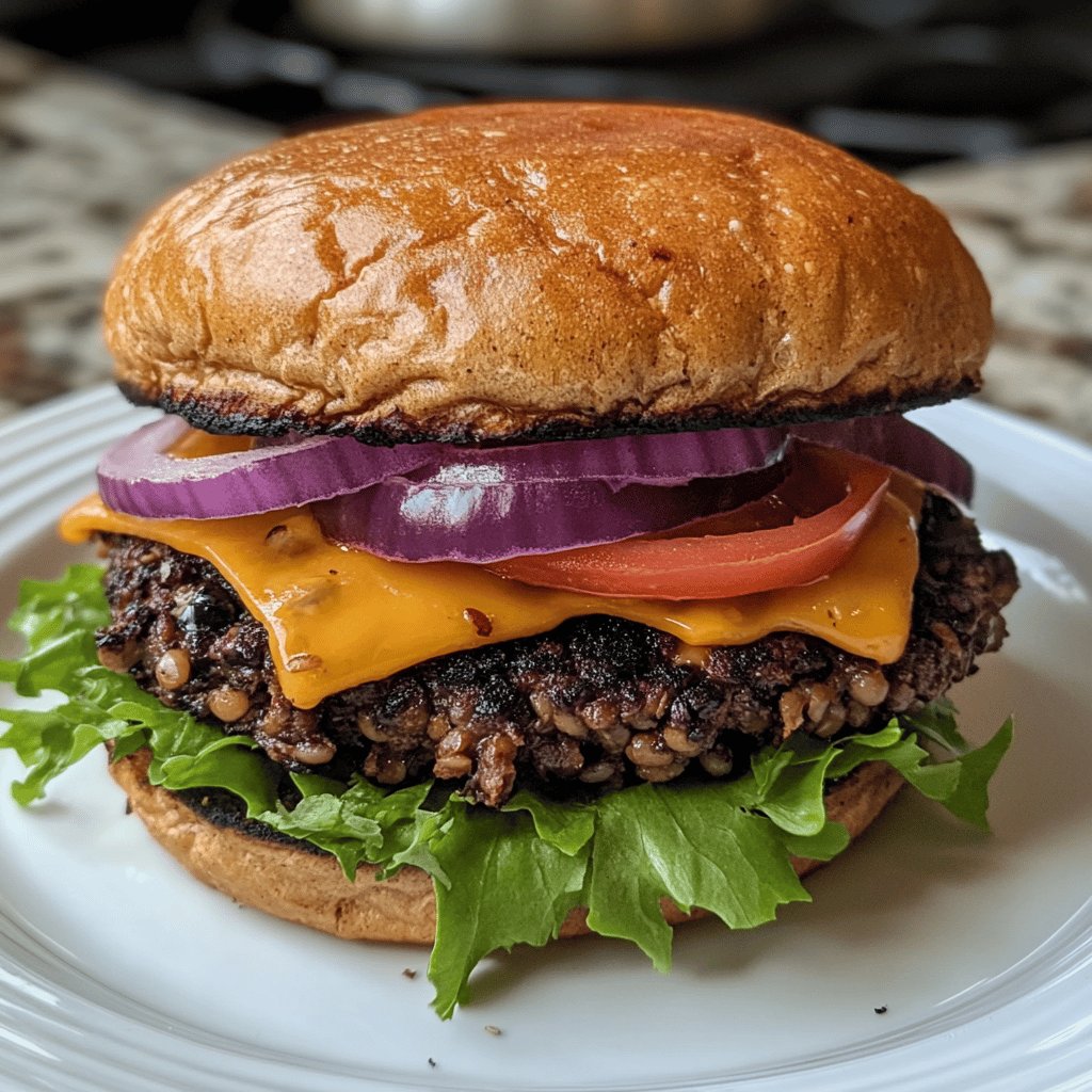 Homemade Black Bean Burgers