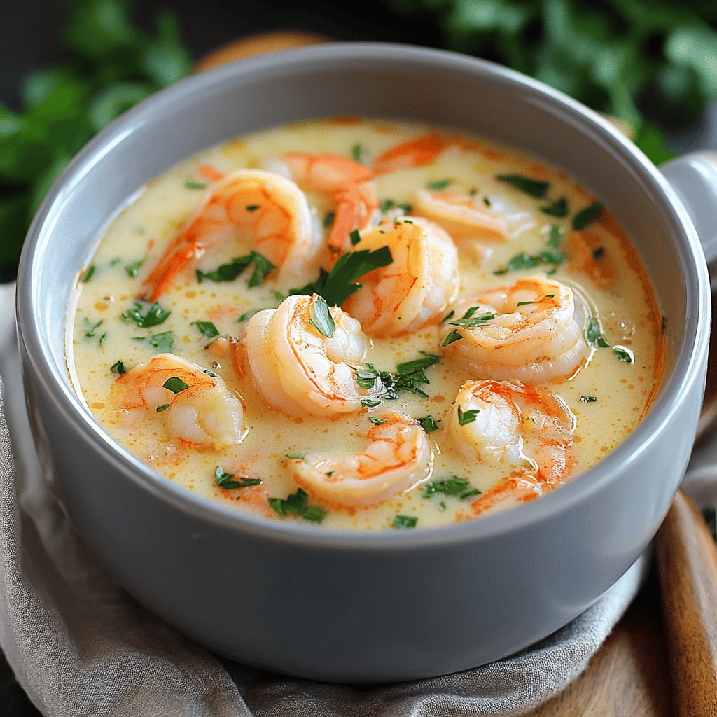 Delicious Shrimp Soup