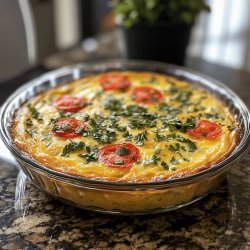 Simple Crustless Quiche