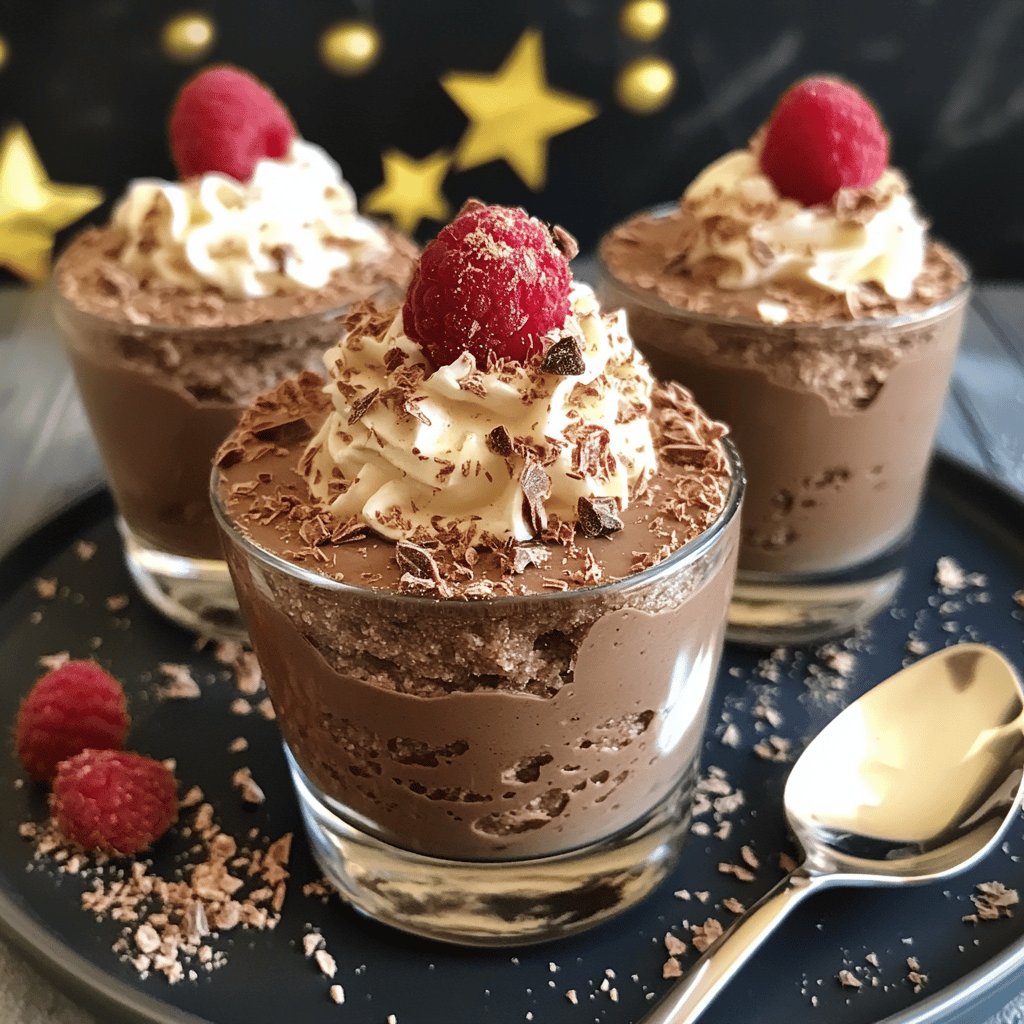 Mousse au chocolat au Thermomix