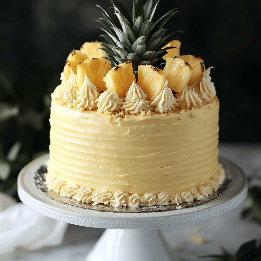 Classic Pineapple Cake