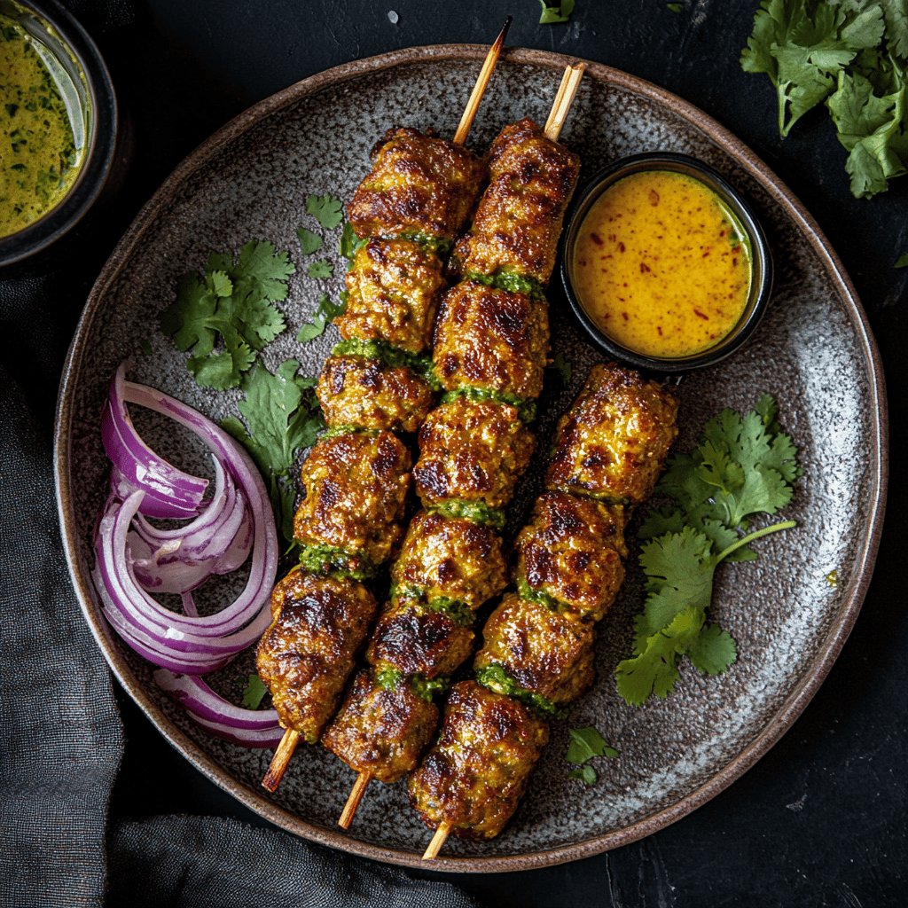 Indian-Style Seekh Kebab