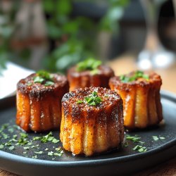 Cannelés chorizo chèvre