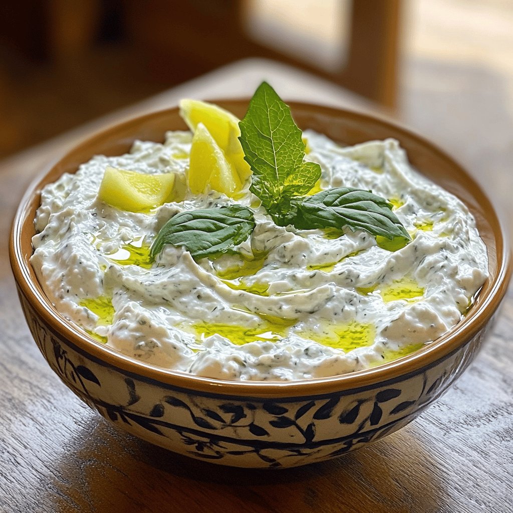 Tzatziki au concombre