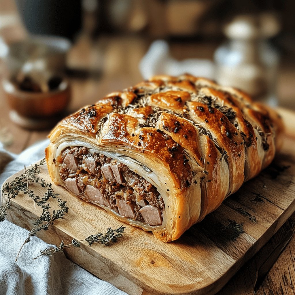 Pain de viande rôti maison