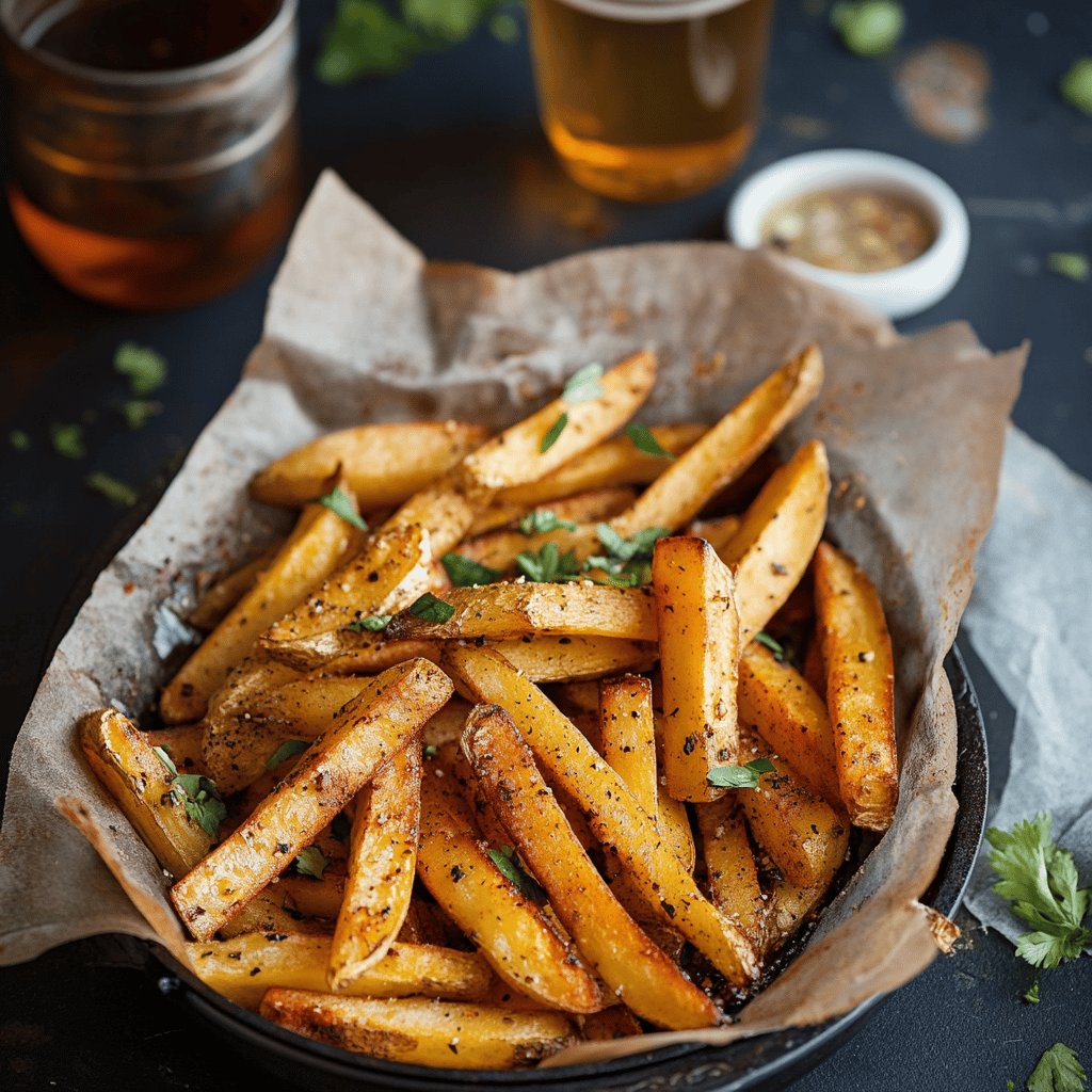 Frites maison au four