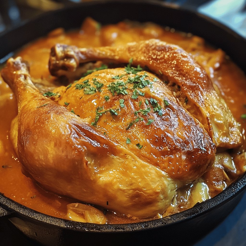 Poulet basquaise rapide