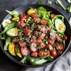 Ahi Poke Salad