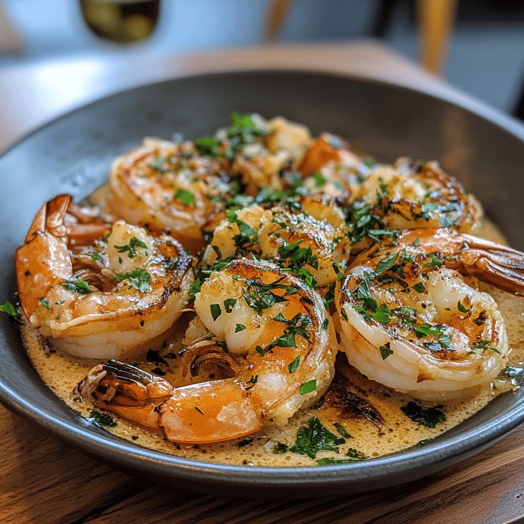 Garlic Butter Prawns