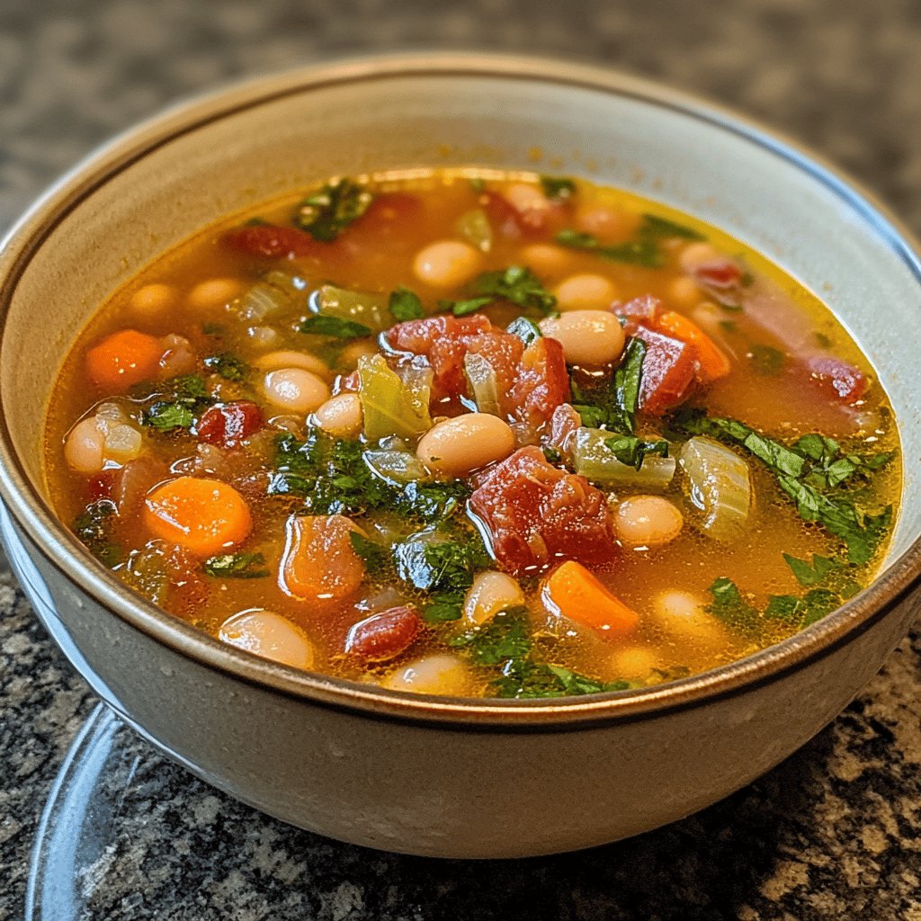 Hearty Navy Bean Soup