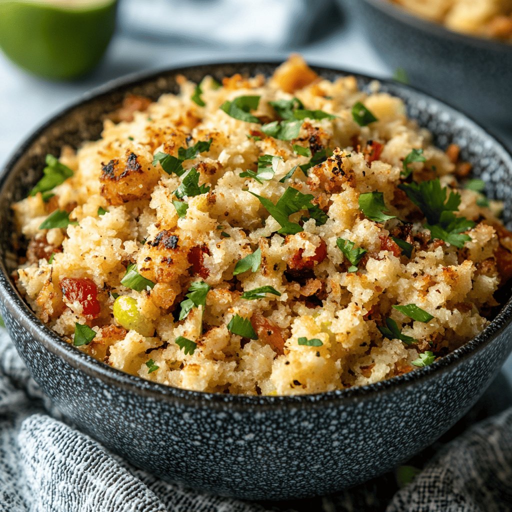 Roasted Cauliflower Rice