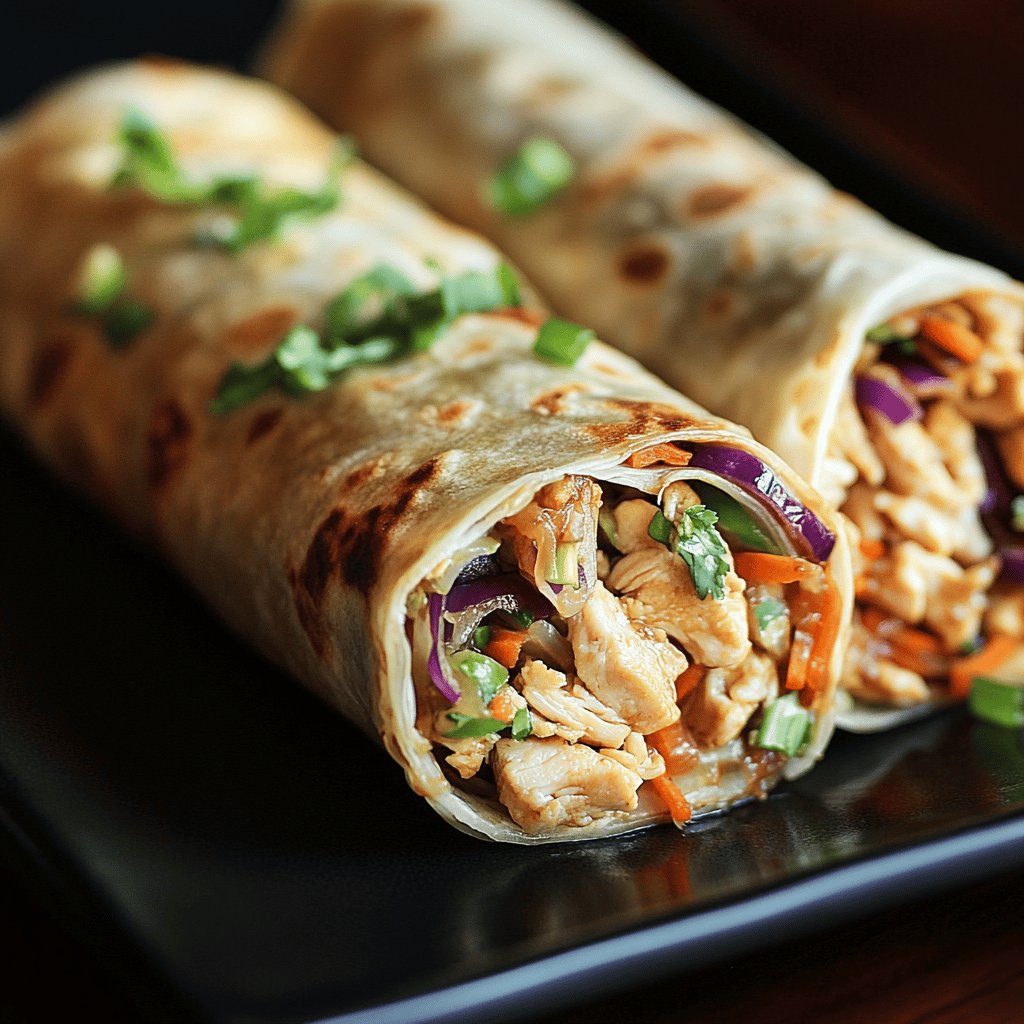 Easy Moo Shu Chicken