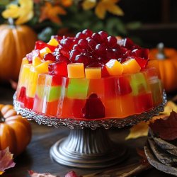 Festive Thanksgiving Jell-O Salad