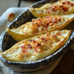 Gratin d'endives au jambon