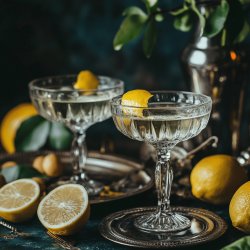 Classic Vesper Cocktail