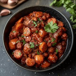 Pâtes à la sauce au chorizo