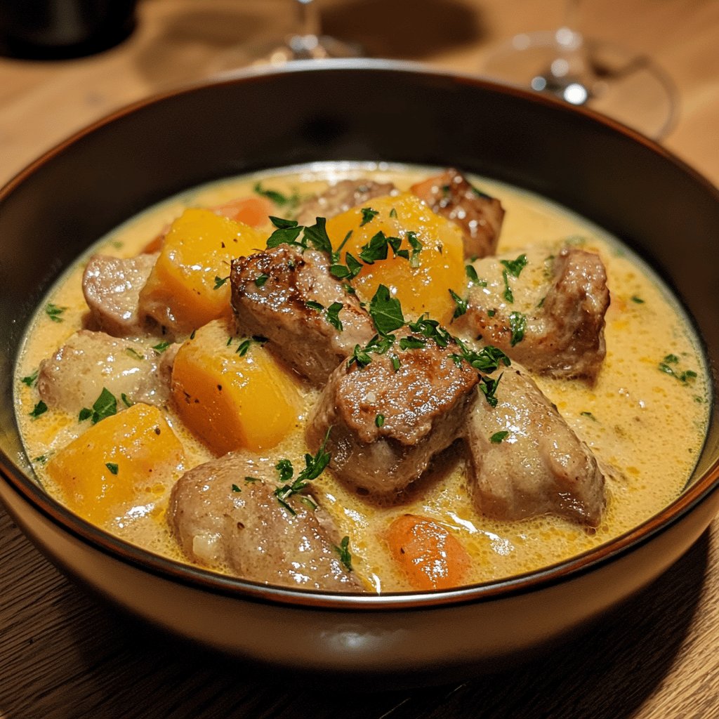 Blanquette de veau au Cookeo