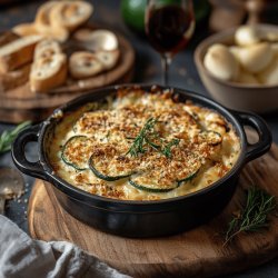 Gratin de Courgettes à la Viande