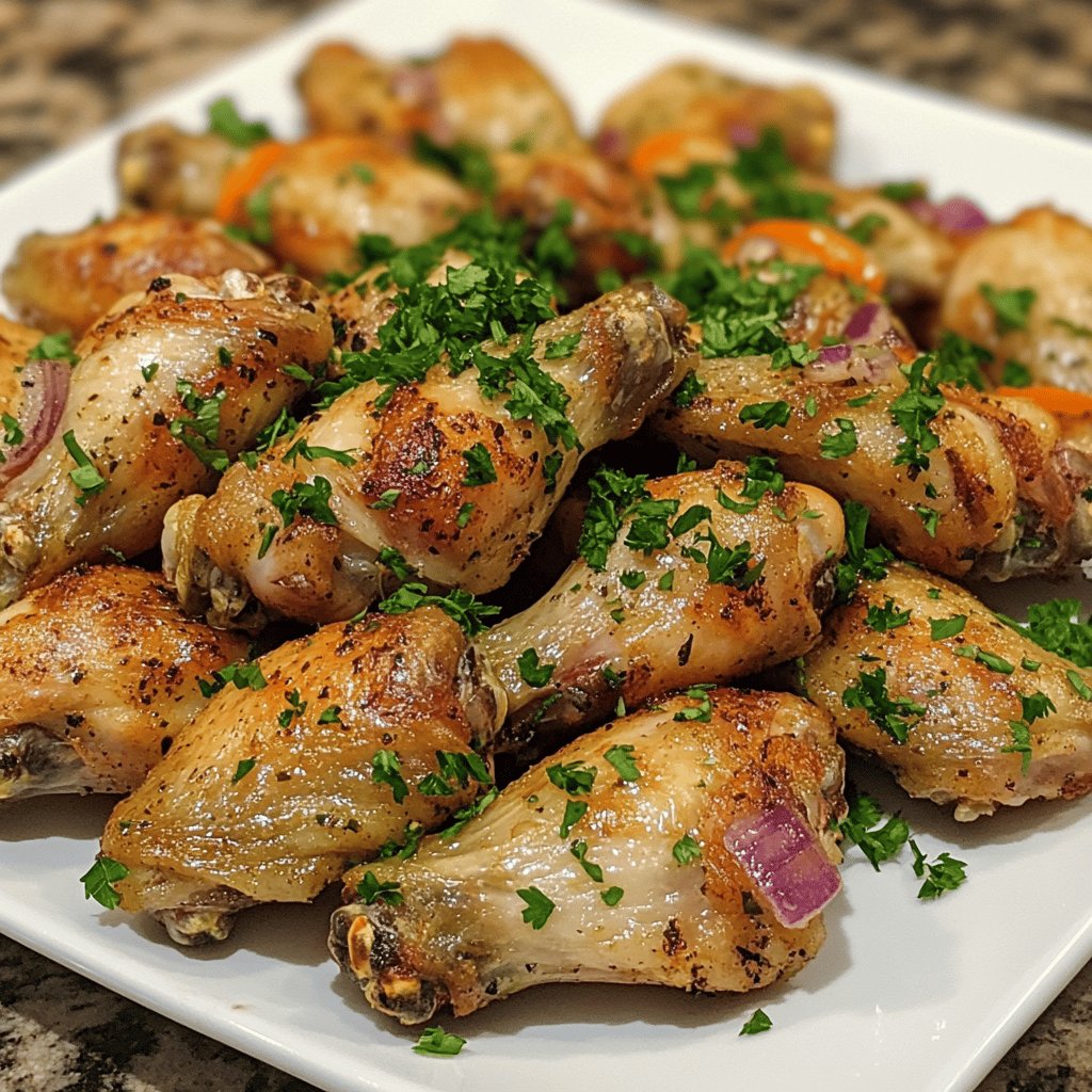 Easy Oven-Baked Chicken Wings