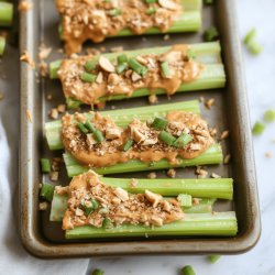 Peanut Butter Celery Snacks