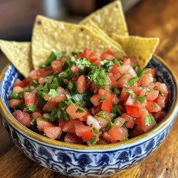 Fresh Salsa Fresca (Pico de Gallo)