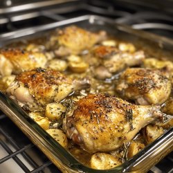 Oven Baked Chicken Leg Quarters