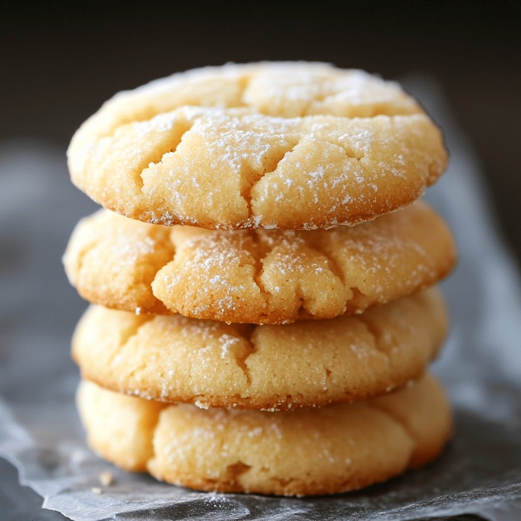 Simple 3-Ingredient Cookies