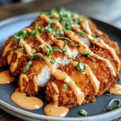 Crispy Chicken Katsu with Sauce