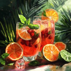 Refreshing Fruit Punch