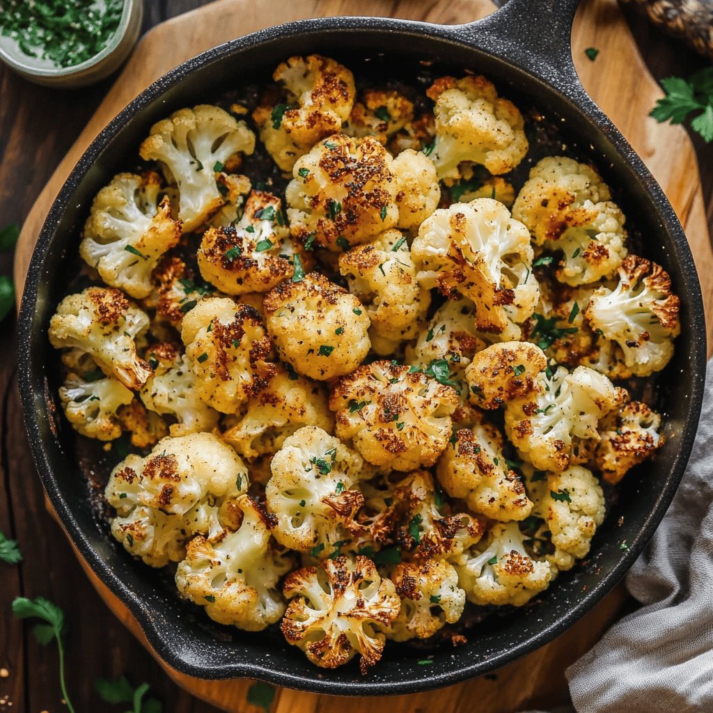 Oven-Roasted Cauliflower