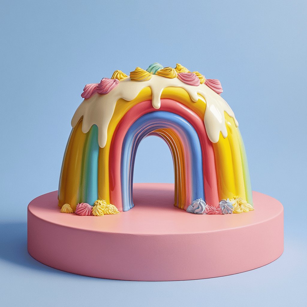 Gâteau Arc-en-Ciel