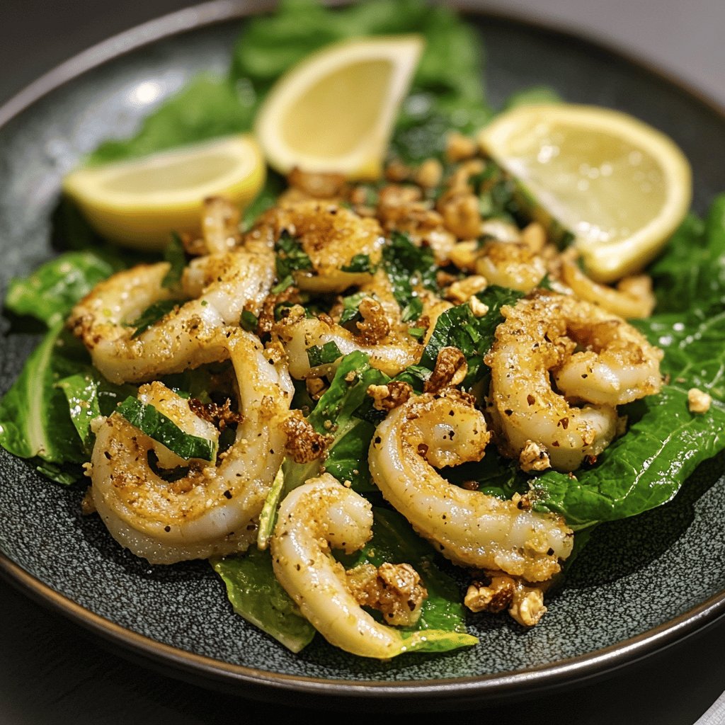 Calamars à la romaine au Airfryer